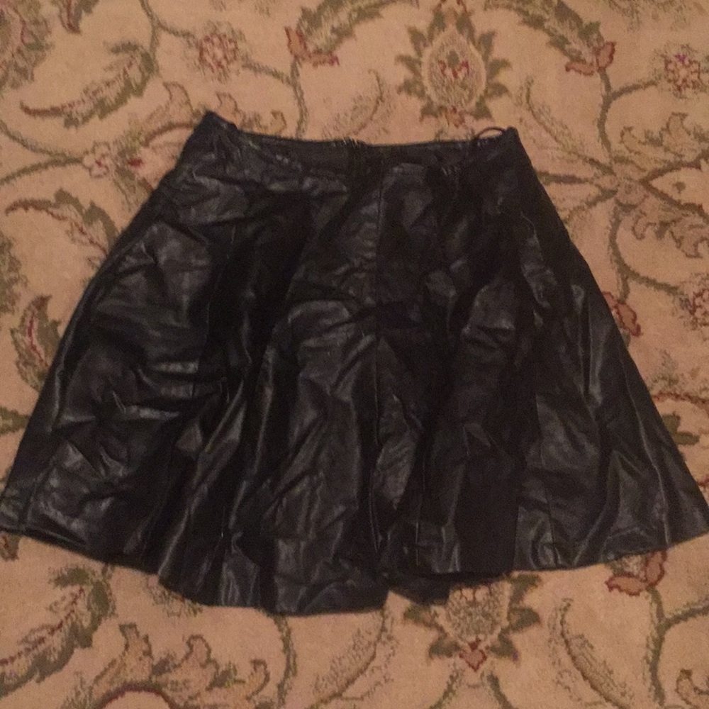 Leather skirt forever 21